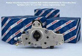 Pompa wtryskowa Bosch Common Rail CP3S3 0445010336 do Mercedes-Benz Sprinter 3,5-t / 5-t, 2.1 CDI - nowa, regeneracja, cena