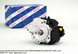 Pompa wtryskowa Bosch Common Rail CP3S3 0445020018 do MAN TGA 18.530, 12.8 l, D2876 LF13 - nowa, regeneracja, cena