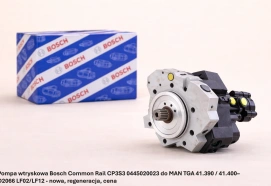 Pompa wtryskowa Bosch Common Rail CP3S3 0445020023 do MAN TGA 41.390 / 41.400– D2066 LF02/LF12 - nowa, regeneracja, cena
