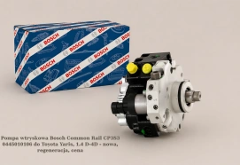 Pompa wtryskowa Bosch Common Rail CP3S3 0445010106 do Toyota Yaris, 1.4 D-4D - nowa, regeneracja, cena