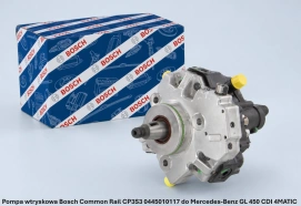 Pompa wtryskowa Bosch Common Rail CP3S3 0445010117 do Mercedes-Benz GL 450 CDI 4MATIC - OM629.912 - nowa, regeneracja, cena