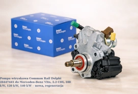 Pompa wtryskowa Common Rail Delphi 28447441 do Mercedes-Benz Vito, 2.2 CDI, 100 kW, 120 kW, 140 kW – nowa, regeneracja