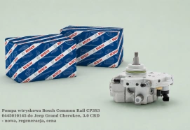 Pompa wtryskowa Bosch Common Rail CP3S3 0445010145 do Jeep Grand Cherokee, 3.0 CRD - nowa, regeneracja, cena