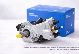 Pompa wtryskowa Common Rail Delphi 28269520 do Kia Carnival II, 2.9 CRDi, 106 kW – nowa, regeneracja