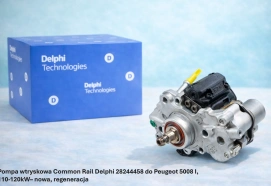 Pompa wtryskowa Common Rail Delphi 28244458 do Peugeot 5008 I, 110-120kW– nowa, regeneracja