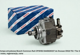 Pompa wtryskowa Bosch Common Rail CP3HS3 0445020337 do Doosan DX22 TI2 / Tier 2 – nowa, regeneracja, cena