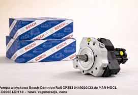 Pompa wtryskowa Bosch Common Rail CP3S3 0445020023 do MAN HOCL – D2066 LOH 12 - nowa, regeneracja, cena