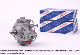 Pompa wtryskowa Bosch Common Rail CP3HS3 0445020170 do MAN NG 323 - D2066 - nowa, regeneracja, cena