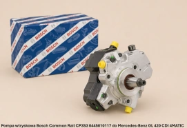 Pompa wtryskowa Bosch Common Rail CP3S3 0445010117 do Mercedes-Benz GL 420 CDI 4MATIC - OM629.912 - nowa, regeneracja, cena