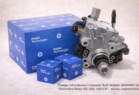 Pompa wtryskowa Common Rail Delphi 28249007 do Mercedes-Benz ML 250, 150 kW – nowa, regeneracja