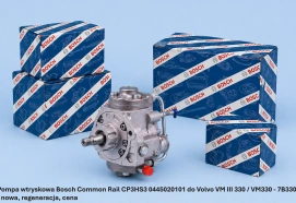 Pompa wtryskowa Bosch Common Rail CP3HS3 0445020101 do Volvo VM III 330 / VM330 - 7B330 - nowa, regeneracja, cena