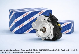 Pompa wtryskowa Bosch Common Rail CP3S3 0445020018 do NEOPLAN Skyliner N1122/3 C, 12.8 l, D2876 LOH20 - nowa, regeneracja, cena