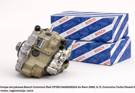 Pompa wtryskowa Bosch Common Rail CP3S3 0445020224 do Ram 2500, 6.7L Cummins Turbo Diesel I6 - nowa, regeneracja, cena