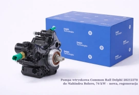 Pompa wtryskowa Common Rail Delphi 28212378 do Mahindra Bolero, 74 kW – nowa, regeneracja