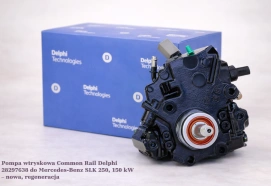 Pompa wtryskowa Common Rail Delphi 28297638 do Mercedes-Benz SLK 250, 150 kW – nowa, regeneracja