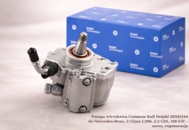Pompa wtryskowa Common Rail Delphi 28343144 do Mercedes-Benz, C-Class C200, 2.2 CDI, 100 kW – nowa, regeneracja