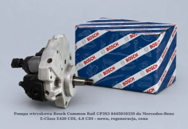 Pompa wtryskowa Bosch Common Rail CP3S3 0445010339 do Mercedes-Benz E-Class E420 CDI, 4.0 CDI - nowa, regeneracja, cena
