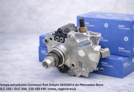 Pompa wtryskowa Common Rail Delphi 28252614 do Mercedes-Benz GLC 220 / GLC 250, 125-150 kW– nowa, regeneracja