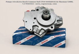 Pompa wtryskowa Bosch Common Rail CP3S 0445020142 do Shacman X3000, 7.5 WEICHAI - nowa, regeneracja, cena