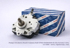 Pompa wtryskowa Bosch Common Rail CP3S3 0445010354 do Kia Sorento I (JC), 2.5 CRDi - nowa, regeneracja, cena