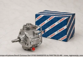 Pompa wtryskowa Bosch Common Rail CP3S3 0445020103 do MAN TGA 35.400 - nowa, regeneracja, cena
