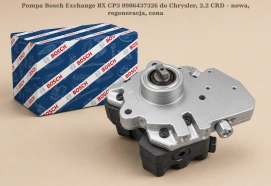 Pompa Bosch Exchange BX CP3 0986437326 do Chrysler, 2.2 CRD – nowa, regeneracja, cena