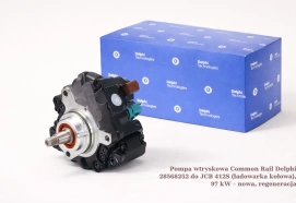 Pompa wtryskowa Common Rail Delphi 28568252 do JCB 412S (ładowarka kołowa), 97 kW – nowa, regeneracja