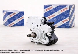 Pompa wtryskowa Bosch Common Rail CP3S3 0445010095 do Mercedes-Benz ML 320, 3.0 CDI - nowa, regeneracja, cena