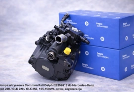 Pompa wtryskowa Common Rail Delphi 28252613 do Mercedes-Benz GLK 200 / GLK 220 / GLK 250, 105-150kW– nowa, regeneracja