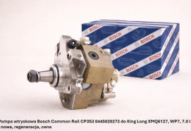 Pompa wtryskowa Bosch Common Rail CP3S3 0445020273 do King Long XMQ6127, WP7, 7.0 l - nowa, regeneracja, cena