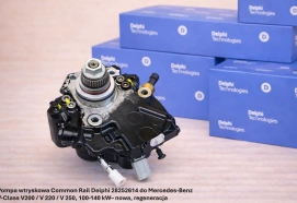 Pompa wtryskowa Common Rail Delphi 28252614 do Mercedes-Benz V-Class V200 / V 220 / V 250, 100-140 kW– nowa, regeneracja