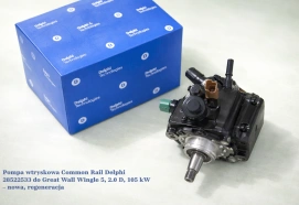 Pompa wtryskowa Common Rail Delphi 28522533 do Great Wall Wingle 5, 2.0 D, 105 kW – nowa, regeneracja