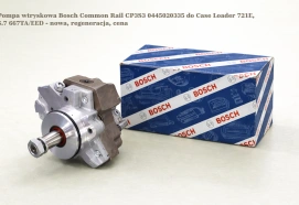 Pompa wtryskowa Bosch Common Rail CP3S3 0445020335 do Case Loader 721E, 6.7 667TA/EED - nowa, regeneracja, cena