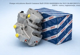 Pompa wtryskowa Bosch Common Rail CP3S3 0445020014 do MAN 24.460 HOCLN, D2676 - nowa, regeneracja, cena