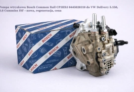 Pompa wtryskowa Bosch Common Rail CP3HS3 0445020310 do VW Delivery 5.150, 3.8 Cummins ISF - nowa, regeneracja, cena