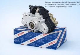 Pompa wtryskowa Bosch Common Rail CP3S3 0445010029 do Opel Movano, 1.9 DTI - nowa, regeneracja, cena