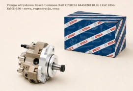 Pompa wtryskowa Bosch Common Rail CP3HS3 0445020110 do LiAZ 5256, YaMZ-536 - nowa, regeneracja, cena