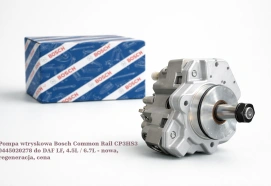 Pompa wtryskowa Bosch Common Rail CP3HS3 0445020278 do DAF LF, 4.5L / 6.7L - nowa, regeneracja, cena