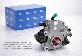 Pompa wtryskowa Common Rail Delphi 28447442 do Mercedes-Benz S-Class (W222) S300, 2.2 BlueTEC Hybrid, 170 kW – nowa, regeneracja