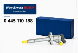 Wtryskiwacz Bosch 0445110188 Peugeot Ford Mazda Volvo 1.6 diesel - zakup i regeneracja