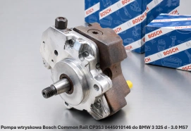 Pompa wtryskowa Bosch Common Rail CP3S3 0445010146 do BMW 3 325 d - 3.0 M57 - nowa, regeneracja, cena