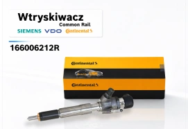 Wtryskiwacz Siemens VDO / Continental 166006212R Renault Dacia Mercedes-Benz 1.5 dCi – zakup i regeneracja