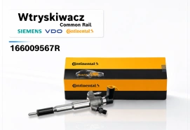Wtryskiwacz Siemens VDO / Continental 166009567R Renault Nissan Opel 2.3 dCi / CDTI – zakup i regeneracja