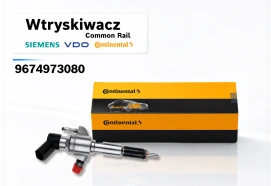 Wtryskiwacz Siemens VDO / Continental 9674973080 Citroën Ford Peugeot Volvo 1.6 HDi i TDCi – zakup, regeneracja i dobór