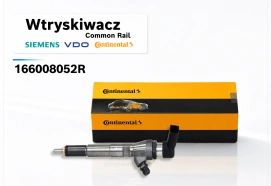Wtryskiwacz Siemens VDO / Continental 166008052R Renault Nissan Dacia 1.5 dCi – zakup i regeneracja
