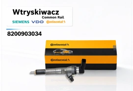 Wtryskiwacz Siemens VDO / Continental 8200903034 Renault Dacia Nissan 1.5 dCi – zakup i regeneracja