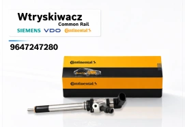 Wtryskiwacz Siemens VDO / Continental 9647247280 Ford Citroën Peugeot Volvo 2.0 HDi i TDCi – zakup, regeneracja i dobór