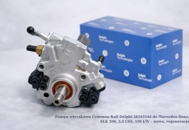 Pompa wtryskowa Common Rail Delphi 28343144 do Mercedes-Benz, SLK 250, 2.2 CDI, 150 kW – nowa, regeneracja
