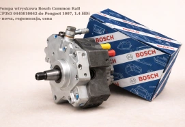 Pompa wtryskowa Bosch Common Rail CP3S3 0445010042 do Peugeot 1007, 1.4 HDi - nowa, regeneracja, cena
