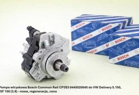 Pompa wtryskowa Bosch Common Rail CP3S3 0445020045 do VW Delivery 5.150, ISF 150 (3.8) - nowa, regeneracja, cena